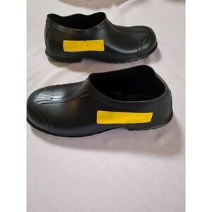 NEW in Box Black Rubber Overshoes‎ Waterproof Men's Size 10-11 L - by Bata